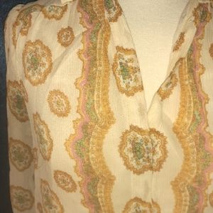Silk tunic dress, Paige size XS